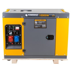 Générateur Groupe éléctrogène PRĄDOTWÓRCZY Diesel 10kW 230V 400V ATS PM-AGR-10000MD