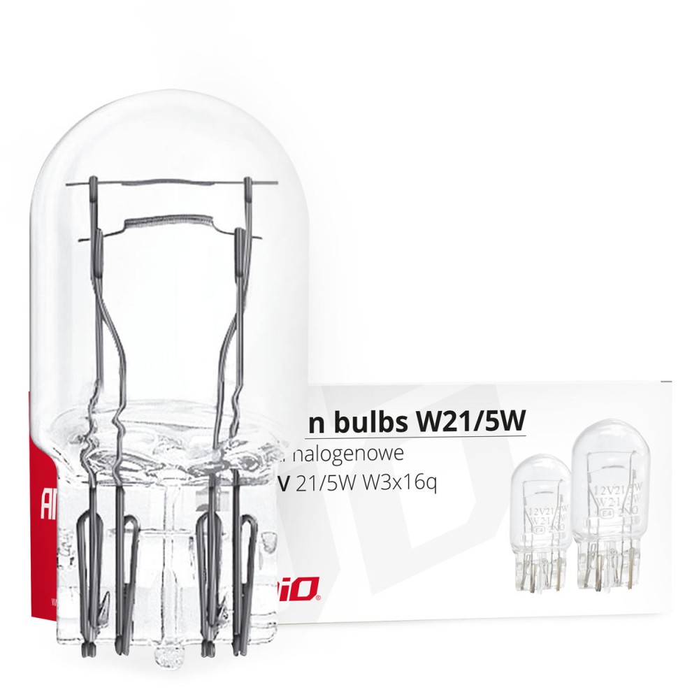 Ampoules halogenes T20 W21/5W W3x16q