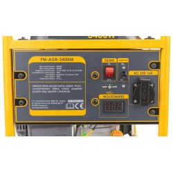 Générateur Groupe éléctrogène PRĄDOTWÓRCZY Inwertorowy Generator 3400W PM-AGR-3400IM