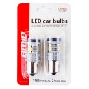 DEL CANBUS 3020 24SMD 1156 BA15S P21W R10W R5W Blanc 12V/24V