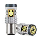 Ampoules LED CANBUS 3020 24SMD 1157 BAY15D P21/5W Blanc 12V/24V