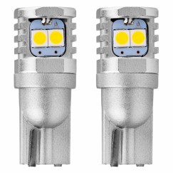 Ampoules LED CANBUS 3030 6SMD T10 W5W W10W Blanc 12V/24V