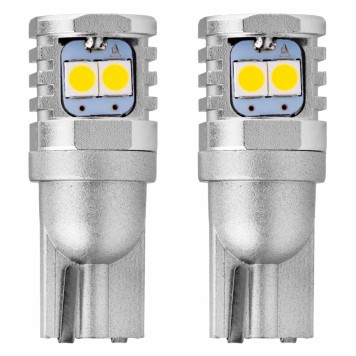 Ampoules LED CANBUS 3030 6SMD T10 W5W W10W Blanc 12V/24V