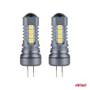 LED CANBUS 3030 18SMD HP24W Blanc 12V/24V