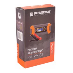 Prostownik MIKROPROCESOROWY Akumulatorowy 12/24V PM-PM-8T