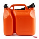 Jerrican carburant en plastique 6L + 2,5L