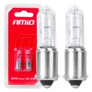 Ampoules halogenes H21W 12V 21W BAY9S white 2pcs blister