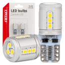 Ampoules LED CANBUS T10e W5W 15x2016 SMD White 12V/24V AMIO-03723