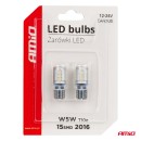 Ampoules LED CANBUS T10e W5W 15x2016 SMD White 12V/24V AMIO-03723