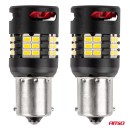 Ampoules LED CANBUS PRO series 1156 BA15S P21W R10W R5W 24x3020 SMD FAN White 12V/24V AMIO-03721