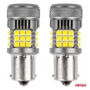 Ampoules LED CANBUS PRO series 1156 BA15S P21W R10W R5W 36x3030 SMD FAN White 12V/24V AMIO-03722