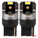 LED CANBUS PRO series 7440 W21W 4x3030 SMD White 12/24V CANBUS AMIO-03589