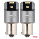 Ampoules LED FULL CANBUS PRO PY21W 2x1860 SMD amber 12V 24V AMIO-03594