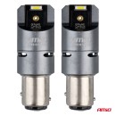 Ampoules LED FULL CANBUS PRO BAY15D P21/5W 2x1860SMD blanc 12V 24V AMIO-03605