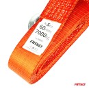 Sangle de remorquage 7000kg 60mm 5m crochet+crochet AMIO-03991