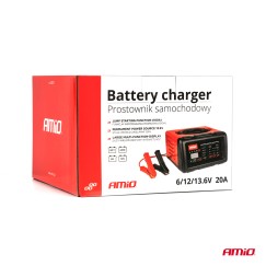 Chargeur de batterie 20A 6V 12V AMIO-04057