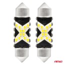 Ampoules LED CANBUS 12SMD Festoon C5W 2016 36mm White 12/24V AMIO-04236