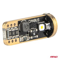 Ampoules LED CANBUS T10 W5W 3SMD 3838 White 12V/24V AMIO-04246