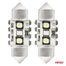 Ampoules LED CANBUS 12SMD Festoon C5W 3838 31mm White 12/24V AMIO-04247