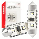 Ampoules LED CANBUS 12SMD Festoon C5W 3838 36mm White 12/24V AMIO-04248