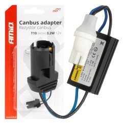 Résistance relais LED Canbus 12V 3.2W T10 fiche et prise AMIO-04087