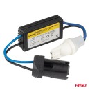 Résistance relais LED Canbus 12V 3.2W T10 fiche et prise AMIO-04087