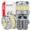 Ampoules LED CANBUS T10 W5W 16SMD 2SMD 3014 3030 Blanc 12V 24V AMIO-04260