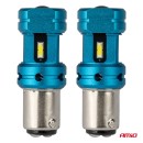 Ampoules LED CANBUS 1157 BAY15D P21/5W 4SMD 1860 Blanc 12V 24V AMIO-04253