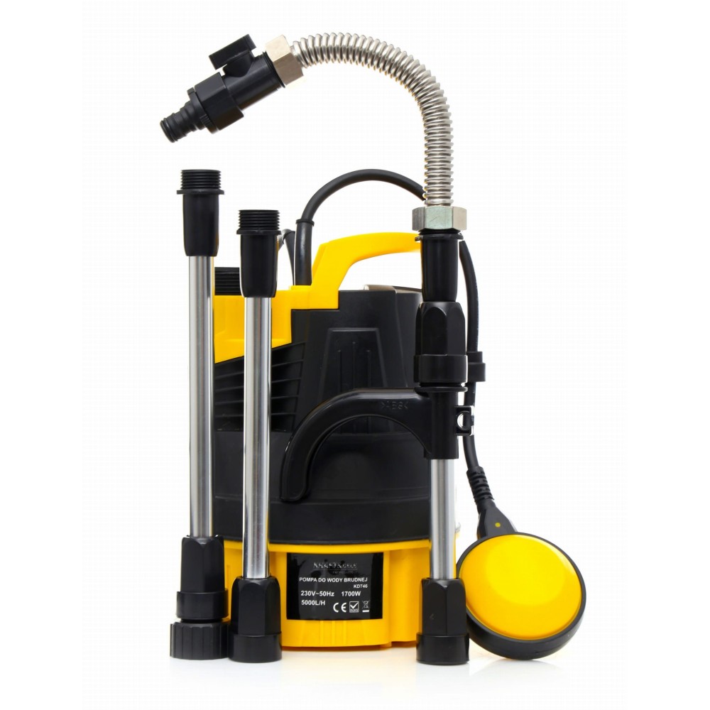 Pompe  a eau de jardin submersible avec flotteur 1700W