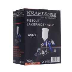 Pistolet lakierniczy HVLP 600ml KD2093