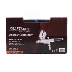 AEROGRAF LAKIERNICZY PRECYZYJNY 0,2mm / 0,3mm KD2096