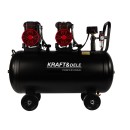 Kompresor bezolejowy 100L / 1500W x 2 KD1392