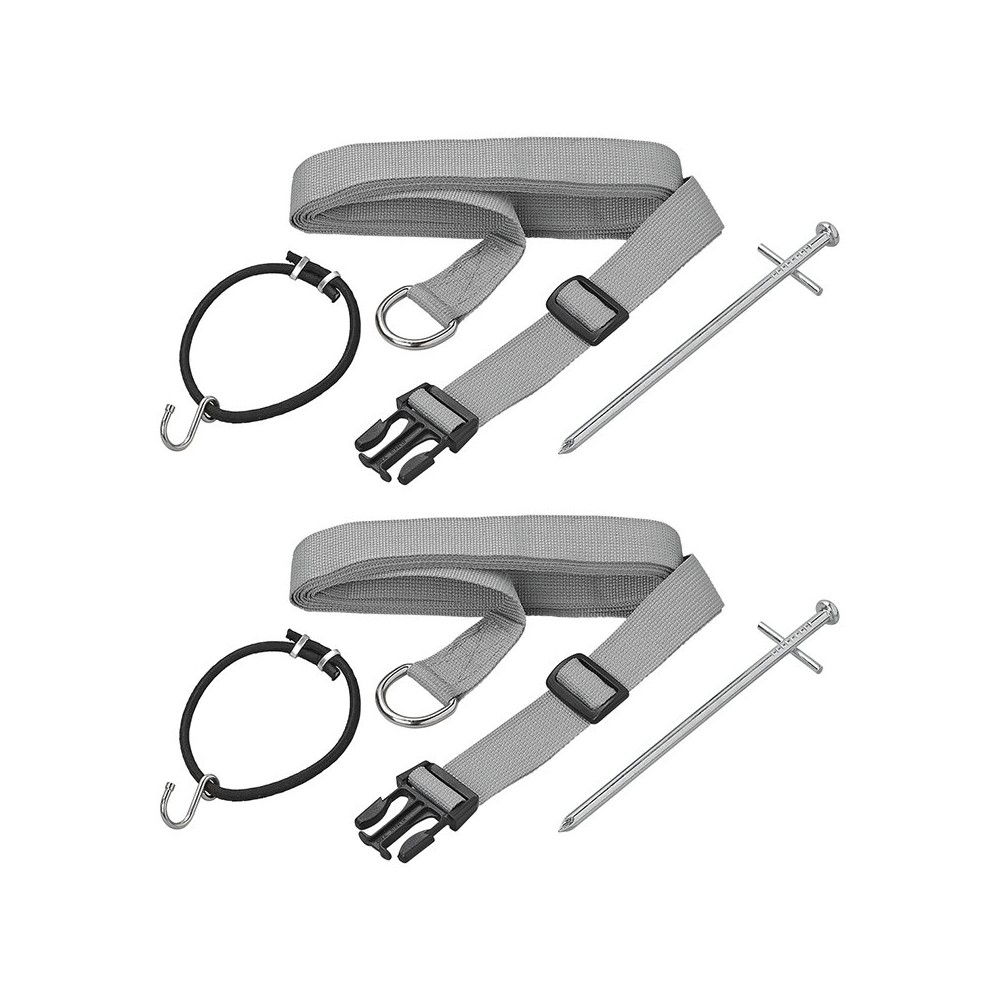 Sangles anti tempête 2x 2,90 m